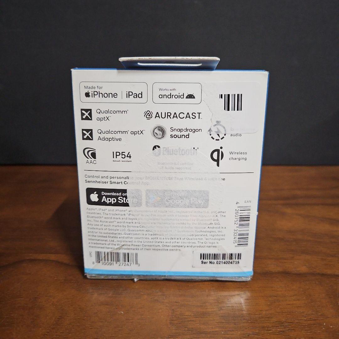 Sennheiser Wireless Earphone Momentum True 4