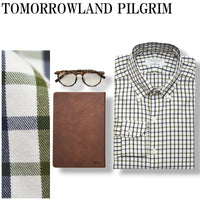 Tomorrowland Dress Shirt Business Pilgrim B.D. 41 X