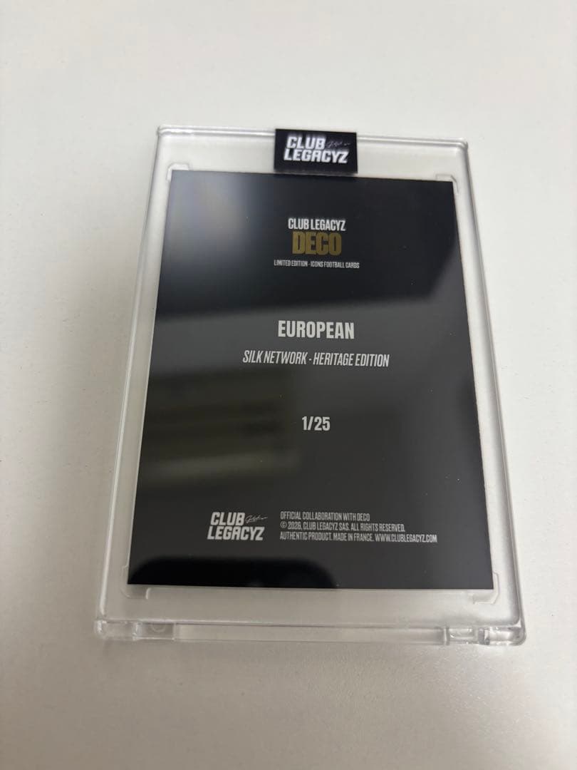 World Soccer Club Legacyz Deco 1/25