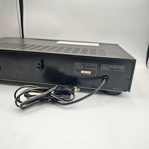 Sony Cd Md Cassette Deck Mds-E3