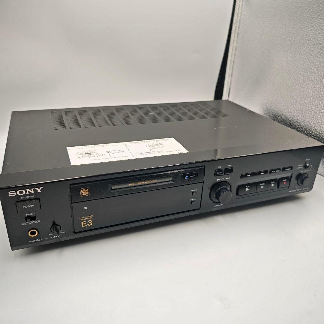 Sony Cd Md Cassette Deck Mds-E3