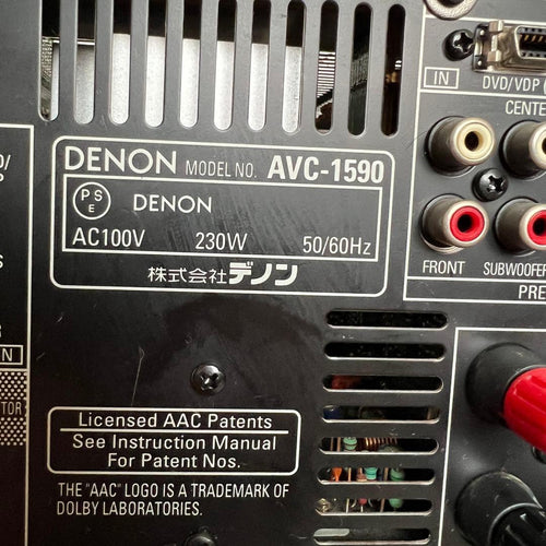 Denon Av Amplifiers Avc-1590 5.1Ch