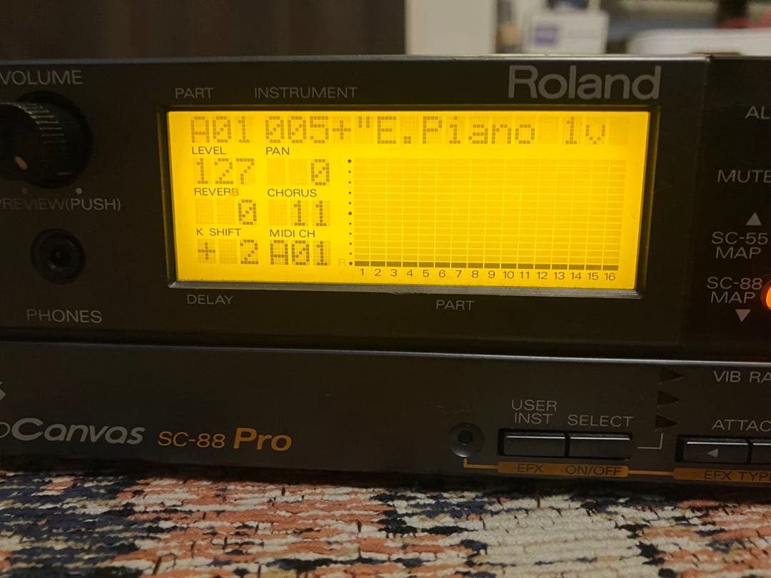 Roland Hardware Instruments Sc-88 Pro