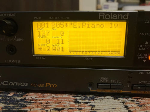 Roland Hardware Instruments Sc-88 Pro