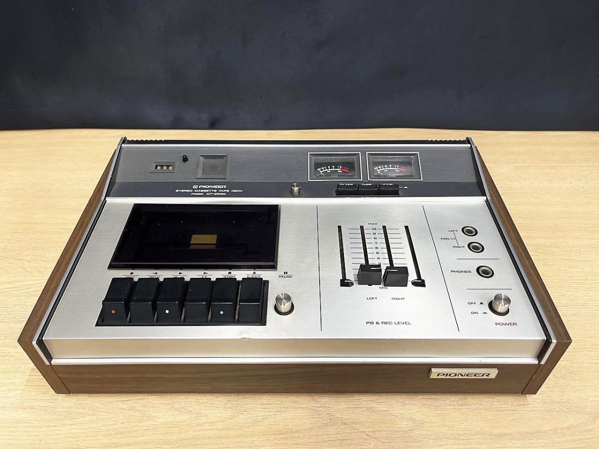 Cd Md Cassette Deck Pioneer Ct-3030