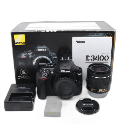 Nikon Digital Slr 1700 D3400 Af-P 18-55 Vr F