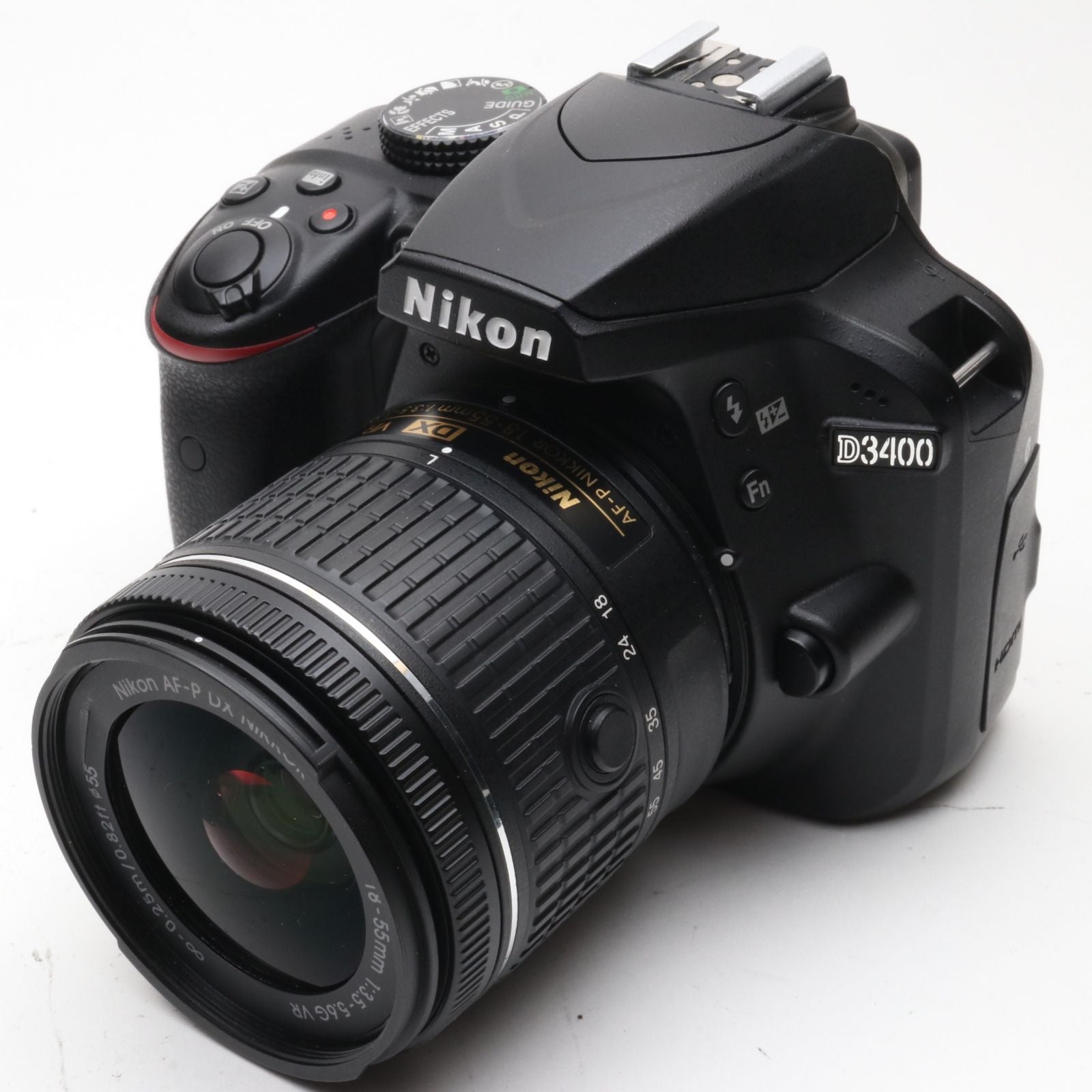 Nikon Digital Slr 1700 D3400 Af-P 18-55 Vr F
