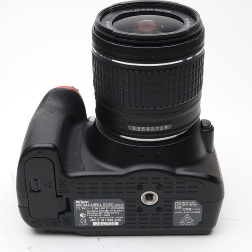 Nikon Digital Slr 1700 D3400 Af-P 18-55 Vr F