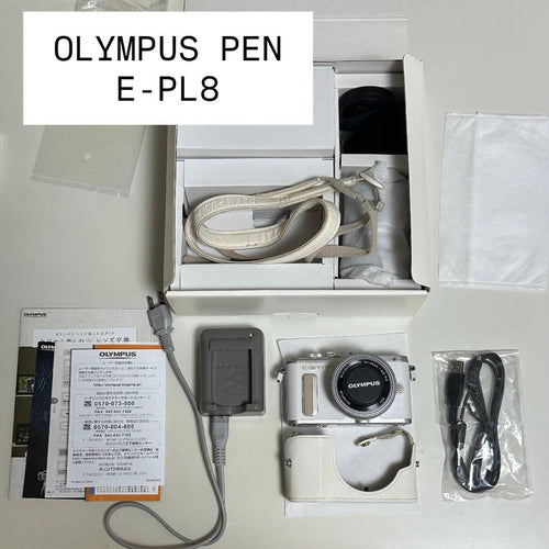 Olympus Mirrorless Interchangeable Lens Cameras E-Pl8