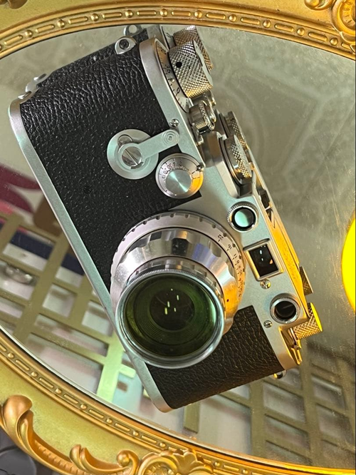 Leica Range Finder Camera Iiif Topcor F3.5