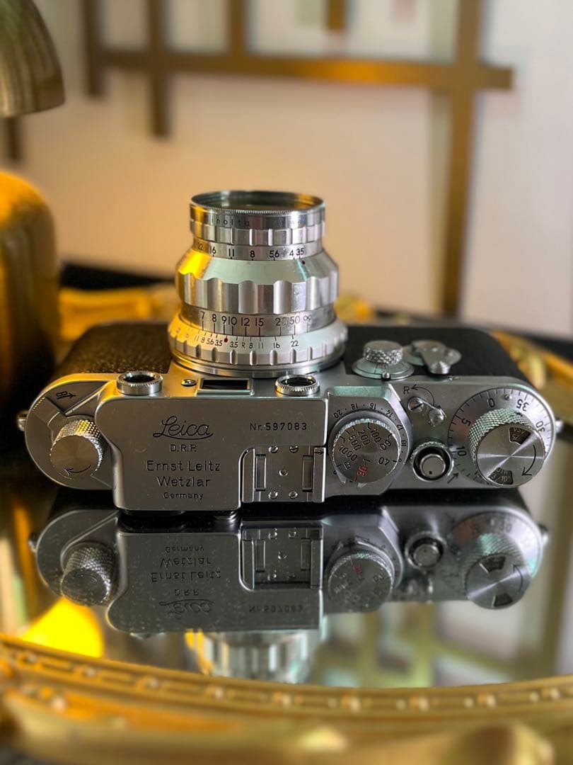 Leica Range Finder Camera Iiif Topcor F3.5