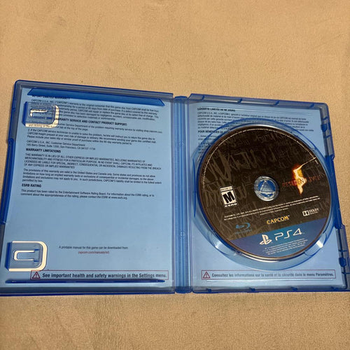 Playstation4 Games (Physical) Resident Evil 4 5 Ps4