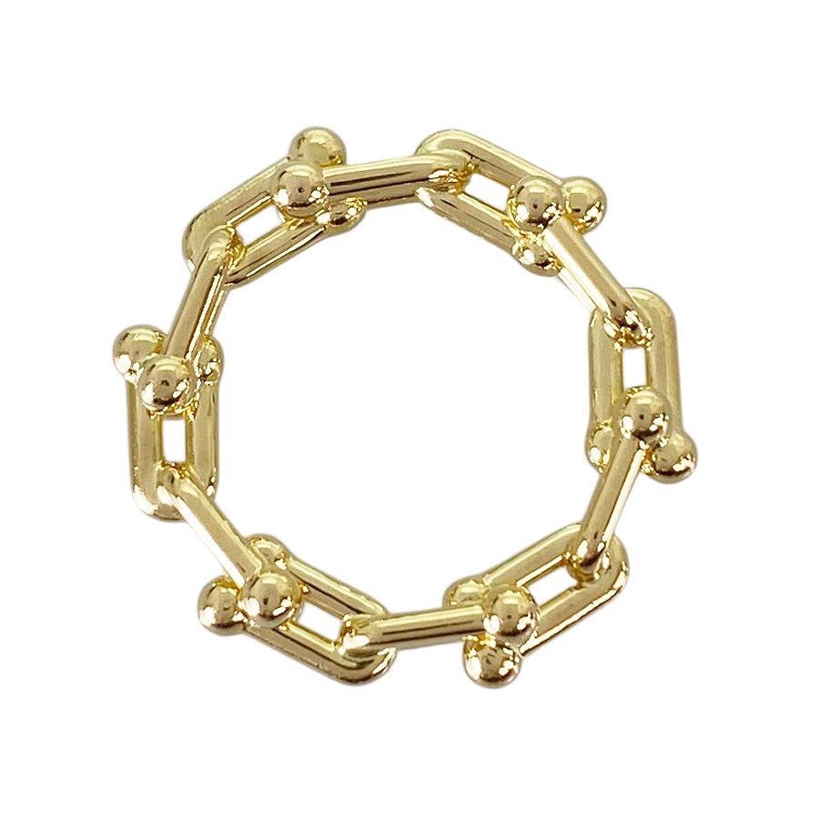 Tiffany Ring Tiffany&Co. K18Yg 6 (46) Sss