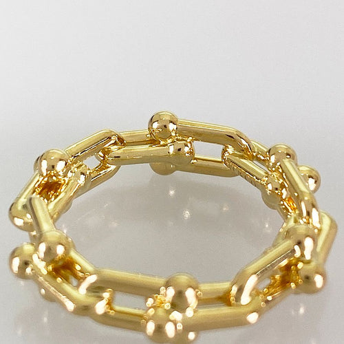 Tiffany Ring Tiffany&Co. K18Yg 6 (46) Sss