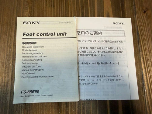 Sony Portable Audio Accessories Fs-85B50 Md