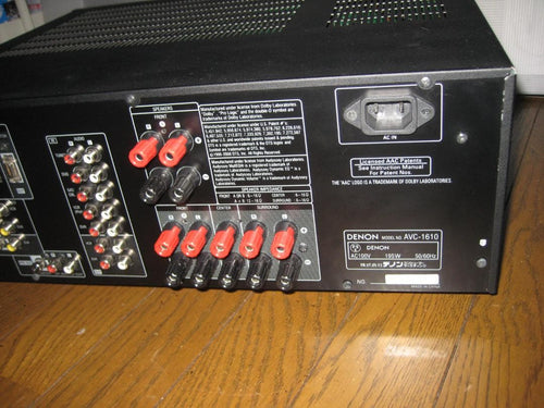 Denon Av Amplifiers Avc-1610