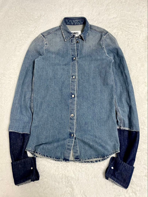 Mm6 Maison Margiela Denim Shirt Dungarian 38