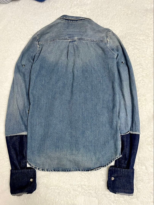 Mm6 Maison Margiela Denim Shirt Dungarian 38