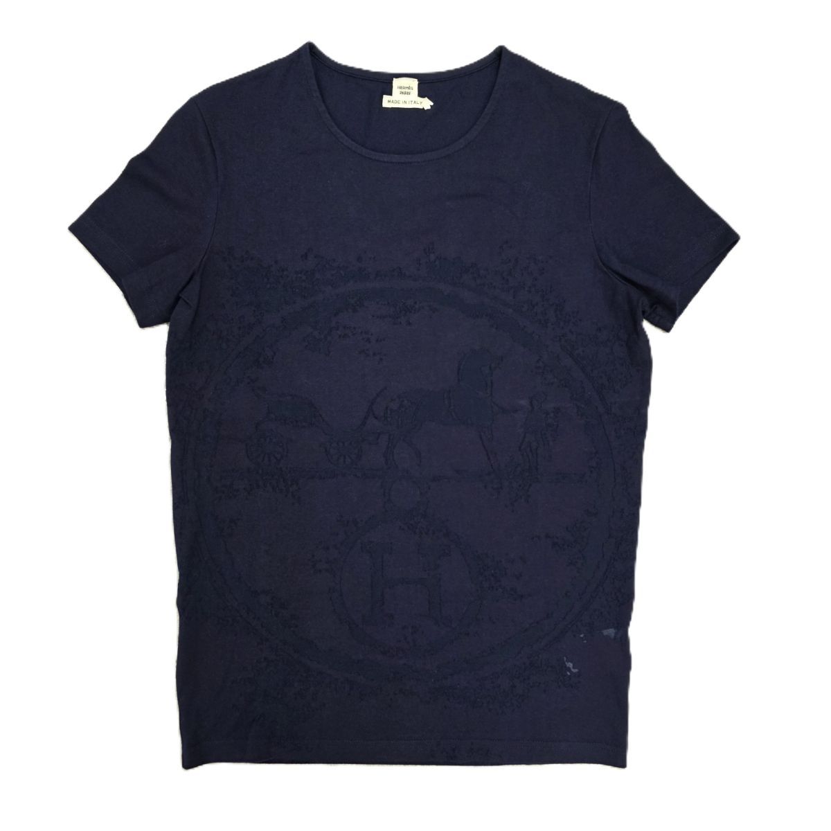 Hermes Short Sleeve (T -Shirt) Caleche H 38