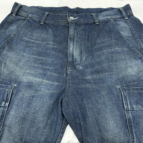 Neighborhood Straight Denim Washed Cargo C-St 201Xbnh-Ptm04S L Used 50154306