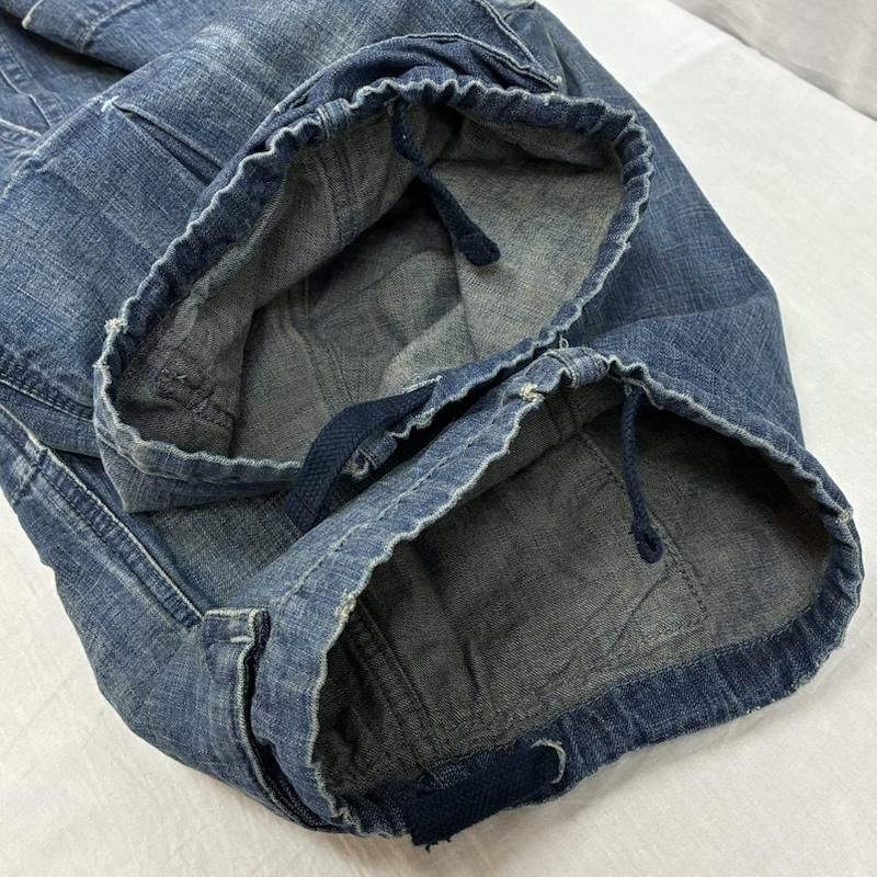 Neighborhood Straight Denim Washed Cargo C-St 201Xbnh-Ptm04S L Used 50154306