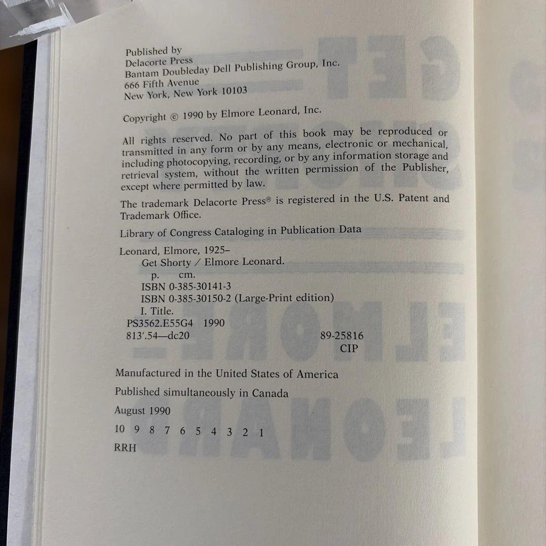 Foreign-Language Books Get Shorty By Elmore Leonard