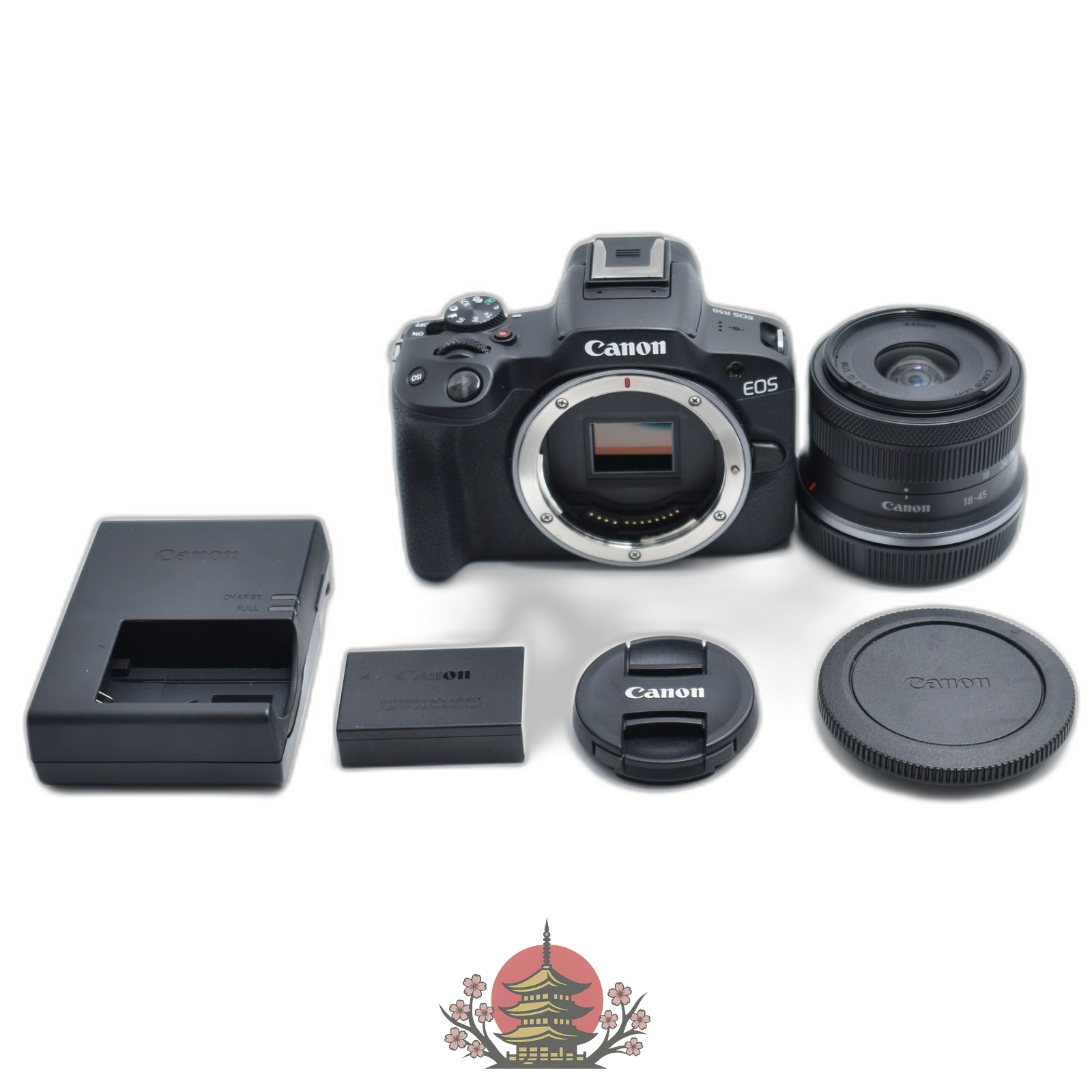 Mirrorless Interchangeable Lips B#12166 Canon Eos R50 (Rf-S18-45) /Aps-C/ 375G