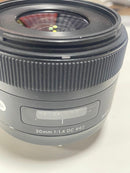 Sigma Lens (Single Focus) F1.4 Dc