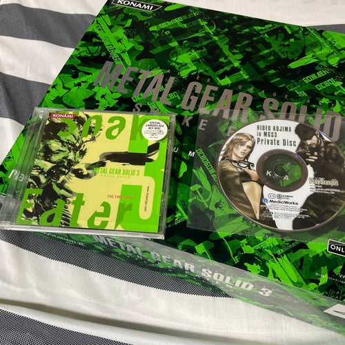 Games Metal Gear Solid 3 Premium Package Ps2