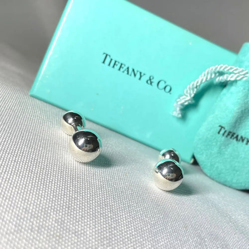 Tiffany Cufflinks 3D Sv925