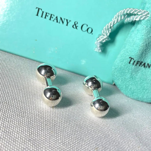 Tiffany Cufflinks 3D Sv925