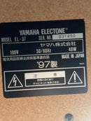 Yamaha Electronic Organs Electone El-37