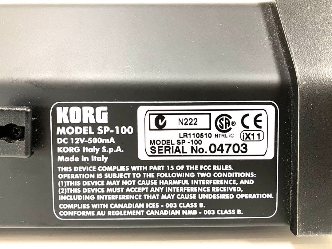 Korg Keyboards Digital Pianos 88 Sp-100