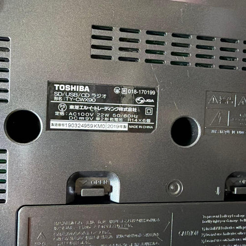 Toshiba Radio And Boombox Ty-Cwx90 Bluetooth