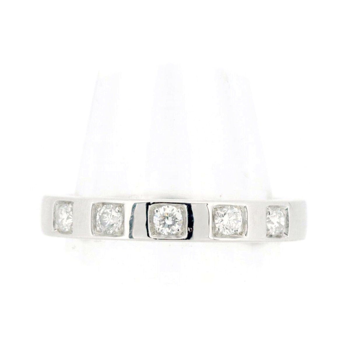 Bvlgari Ring 9 5P Pt950(