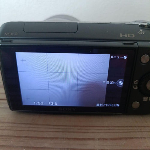 Mirrorless Interchangeable Lens Cameras Sony Nex-3