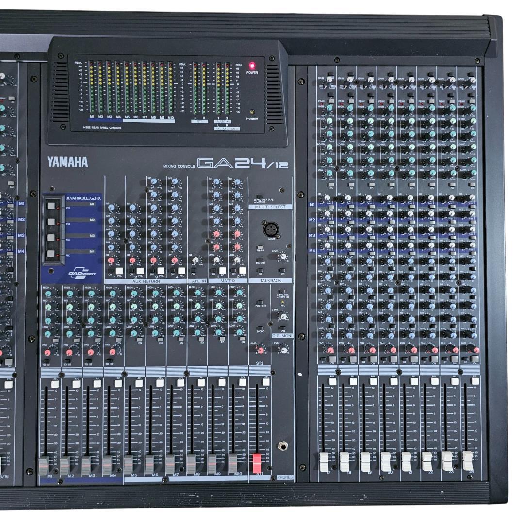 Yamaha Analog Mixers Ga24/12 Pa 24Ch