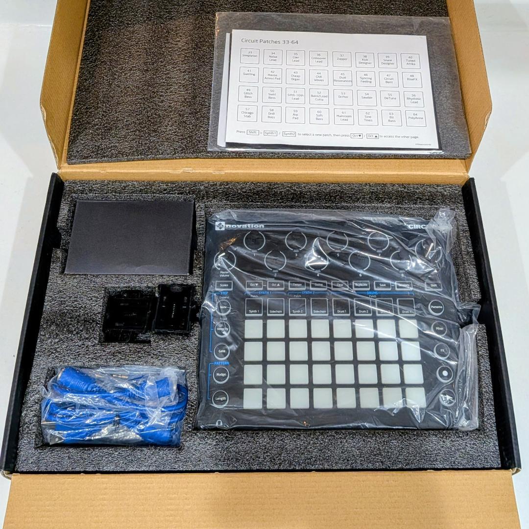 Midi Keyboards Pads Novation Circuit Groove Box