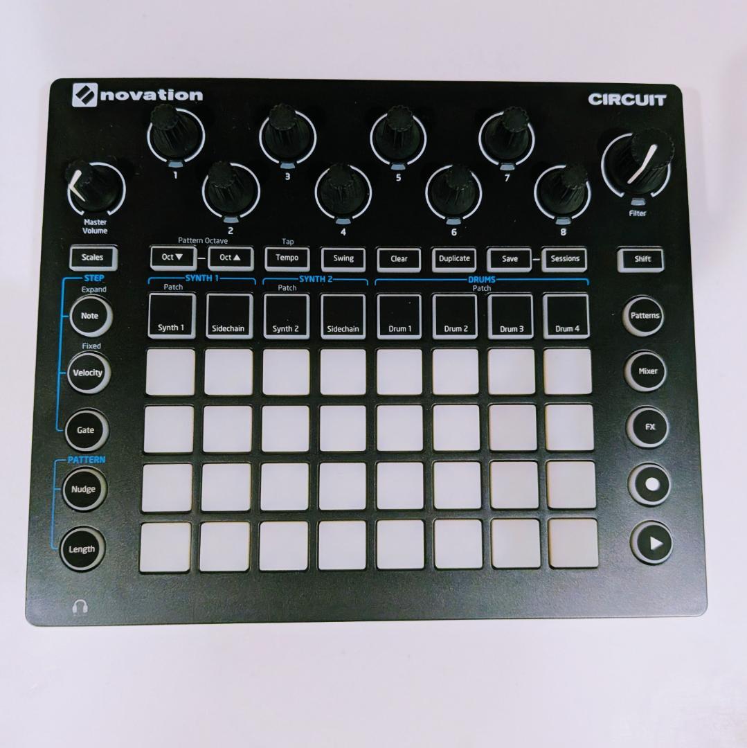 Midi Keyboards Pads Novation Circuit Groove Box