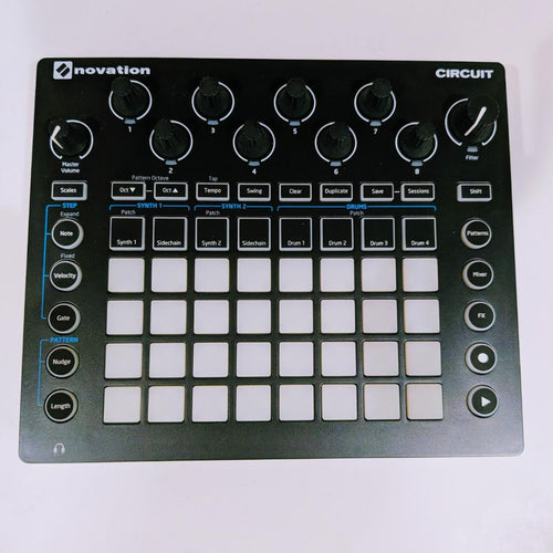 Midi Keyboards Pads Novation Circuit Groove Box