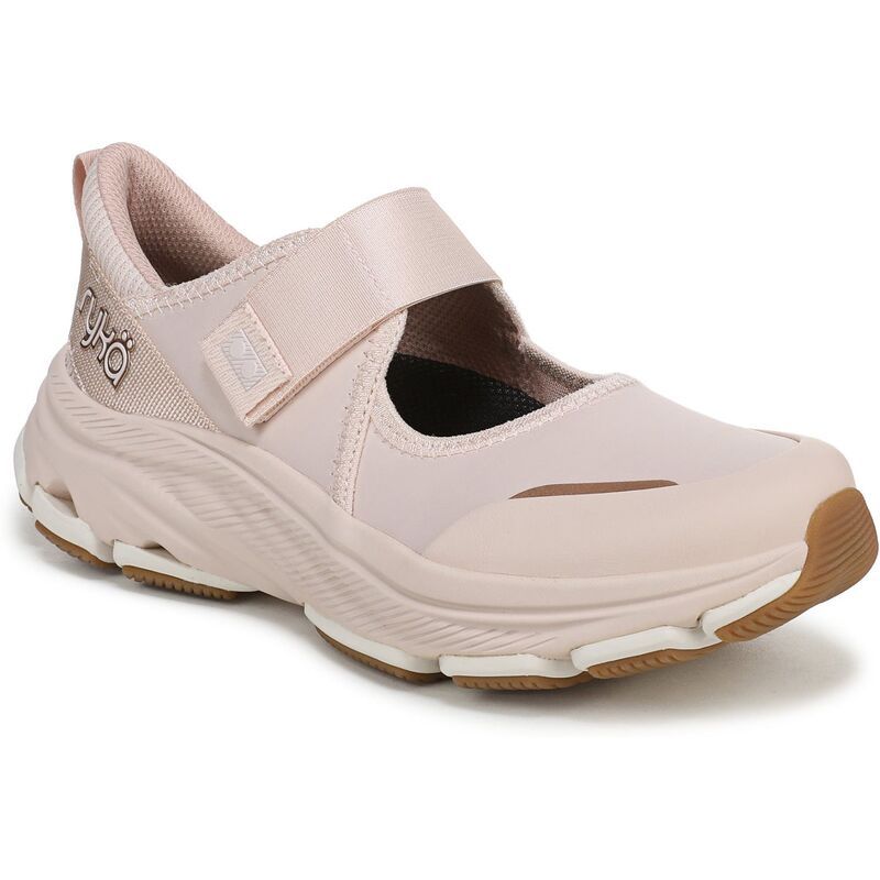 Sneakers Ryka Devotion Max Womens Walking Mary Jane Sneakershell Pink