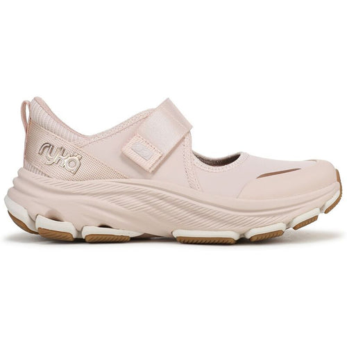 Sneakers Ryka Devotion Max Womens Walking Mary Jane Sneakershell Pink
