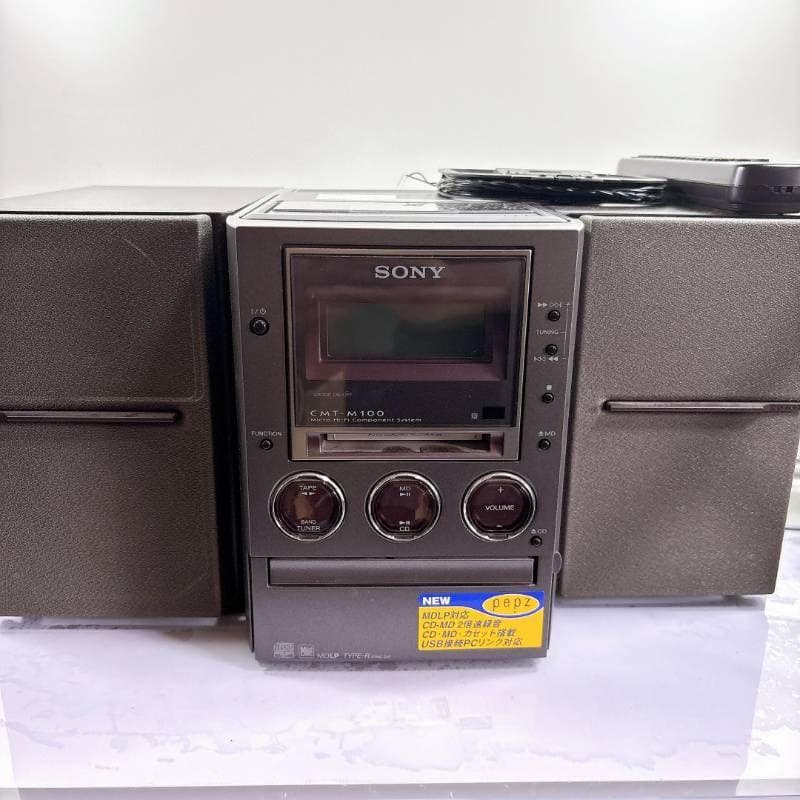 Sony Mini Component Systems Cd Md Ok Cmt-M100