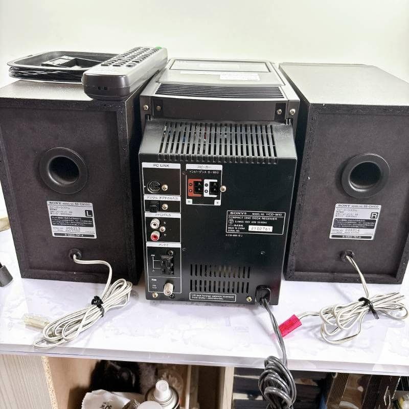 Sony Mini Component Systems Cd Md Ok Cmt-M100