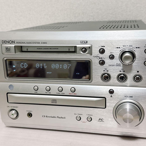 Denon Cd Md Cassette Deck 2690 D-Ma3 Cd/Md/Tuner