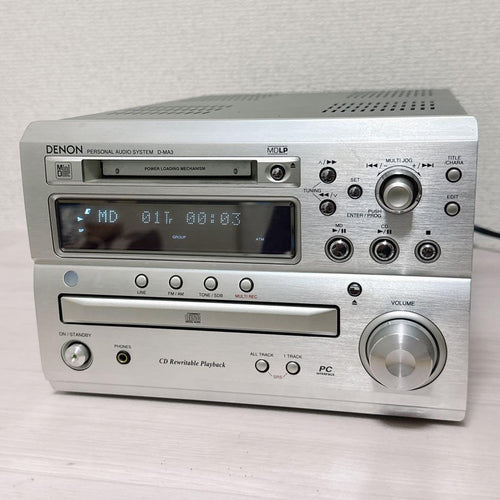 Denon Cd Md Cassette Deck 2690 D-Ma3 Cd/Md/Tuner