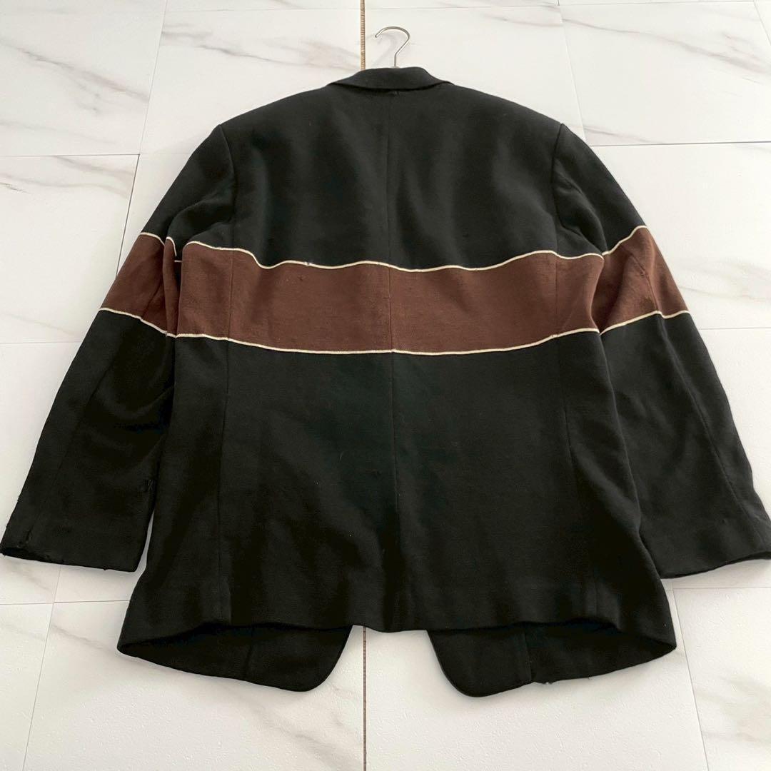 Issey Miyake Blouson Jackets Men Knit Jacket Brush Tag