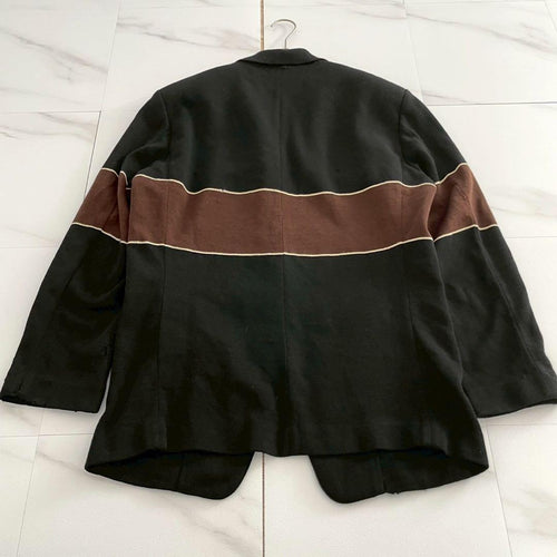 Issey Miyake Blouson Jackets Men Knit Jacket Brush Tag