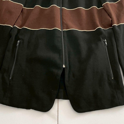 Issey Miyake Blouson Jackets Men Knit Jacket Brush Tag