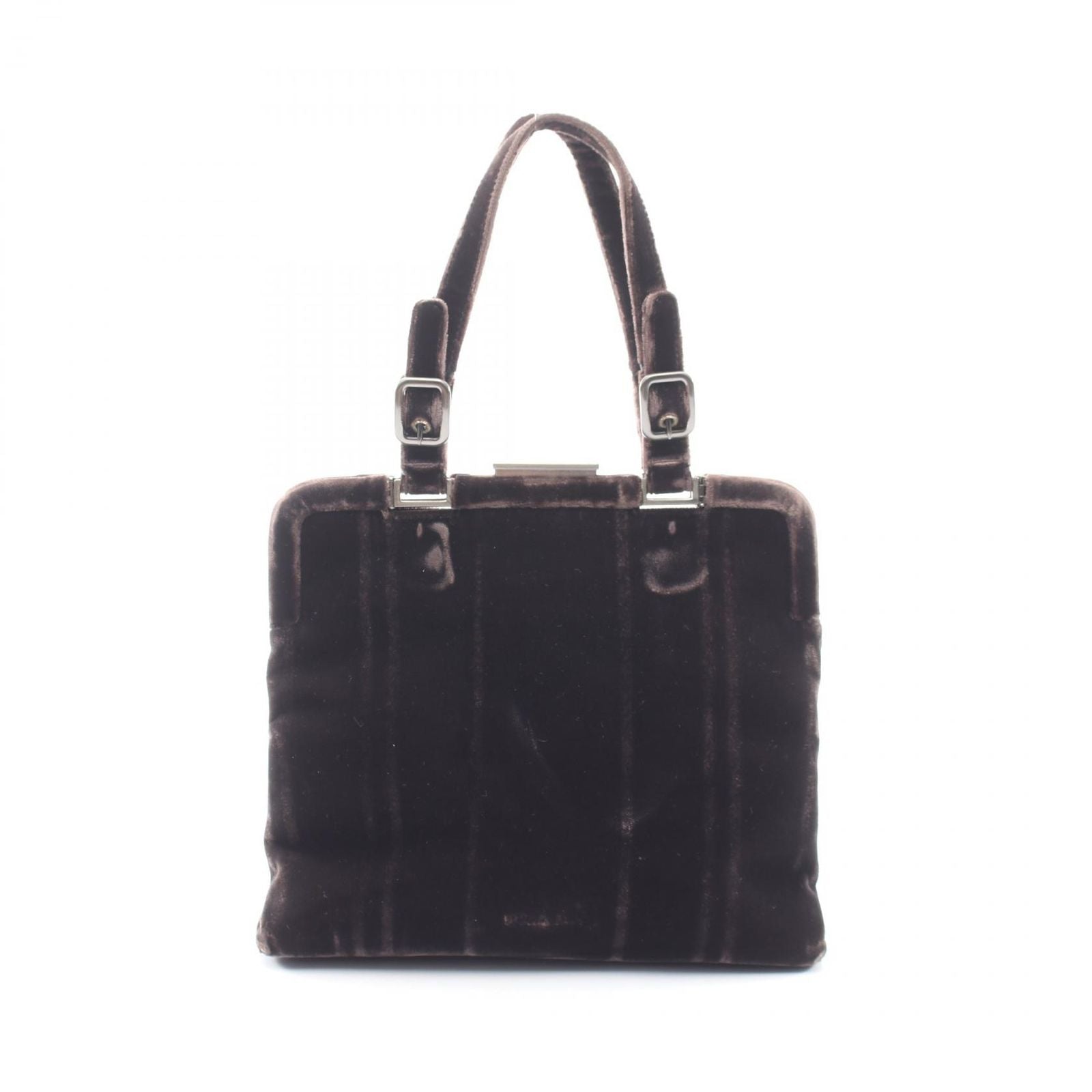 Prada Handbag Velluto Fibbie B7645 Used B